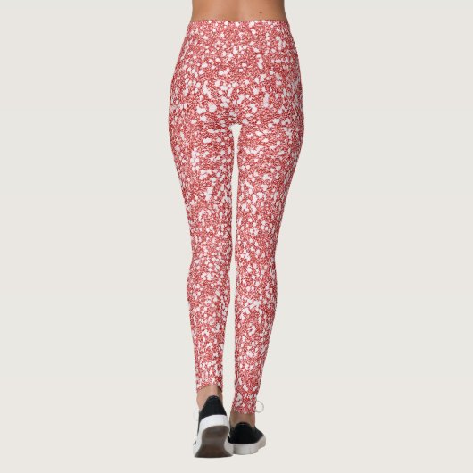 Roos Gold Glitter Modern Leggings (Achterkant)