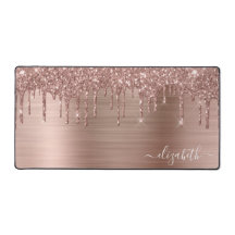 Roos Gold Glitter Monogram