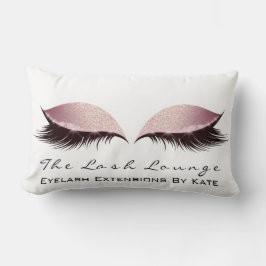 Roos Gold Glitter Name Makeup Lashes Beauty Kussen