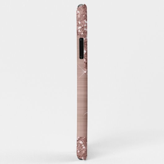 Roos Gold Glitter op maat Case-Mate iPhone Case (Achterkant/rechts)