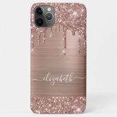 Roos Gold Glitter op maat Case-Mate iPhone Case (Achterkant)
