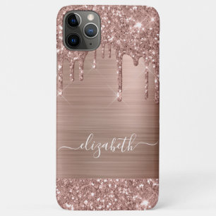 Roos Gold Glitter op maat Case-Mate iPhone Case