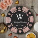 Roos Gold Glitter Poker Chip Casino Weddenschap Papieren Bordje<br><div class="desc">Viel in stijl met deze trendy pokerchips papieren borden. Het ontwerp is gemakkelijk te personaliseren met je eigen formulering en je familie en vrienden zullen enthousiast zijn als ze deze fantastische feestelijke borden zien.</div>