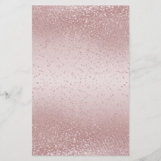 Roos Gold Glitter - Programma (Achterkant)