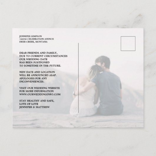 Roos Gold Glitter Same Love Date Wedding Aankondigingskaart (Achterkant)