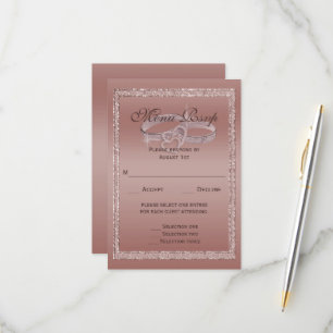 Roos Gold Glitter, Silver Wedding Rings Menu