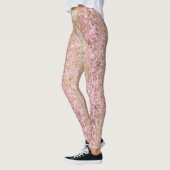 Roos Gold Glitter Sparkly Bling Mode Yoga Pants Leggings (Links)