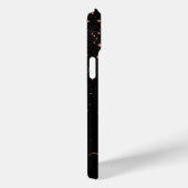 Roos Gold Glitter Sparkly Elegant Glamoureus Scrip Case-Mate iPhone Case (Achterkant / Rechts)