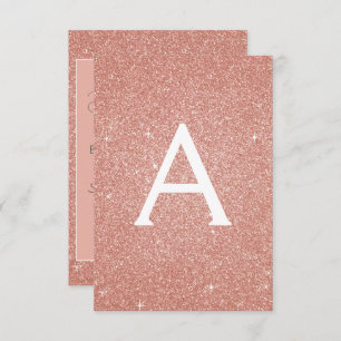 Roos Gold Glitter Sweet 16 Sparen de Datum Kaart