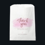 Roos Gold Glitter Vrijgezellenfeest Hartelijk dank Bedankzakje<br><div class="desc">Meisjesgouden sterren en de waterverf van het roos bedanken u voor het Bachelorette feest of het Vrijgezellenfeest met het moderne script Ms. aan Mrs. lettering. U kunt het met jouw naam en douanebericht personaliseren.</div>