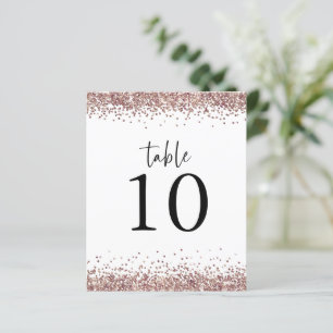 Roos Gold Glitter Wedding White Table No.