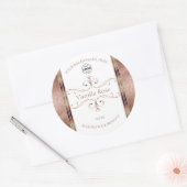  Roos Gold Glitter White Product Labels Logo (Envelop)