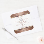  Roos Gold Glitter White Product Labels Logo (Envelop)