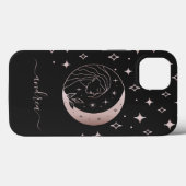 Roos Gold Goddess & Mystic Moon Celestial Energy Case-Mate iPhone Case (Achterkant (horizontaal))