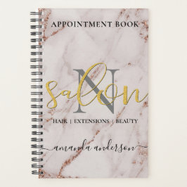 Roos Gold & Gold Salon Benoeming Book Planner