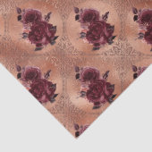 Roos Gold Gothic Halloween Tissuepapier (Detail)