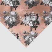 Roos Gold Gothic Halloween Tissuepapier (Detail)