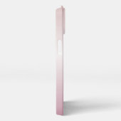 Roos Gold gradiënt bedrijf aangepaste Logo roze to iPhone Hoesje (Rechterkant)