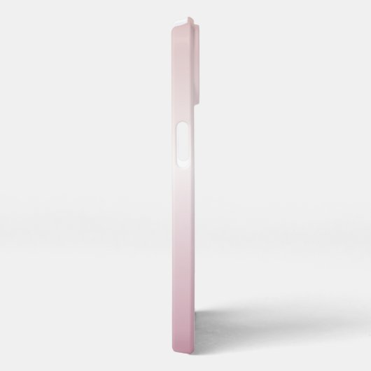 Roos Gold gradiënt bedrijf aangepaste Logo roze to iPhone Hoesje (Rechterkant)