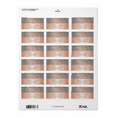 Roos Gold Grey Mandala Etiket (Full Sheet)