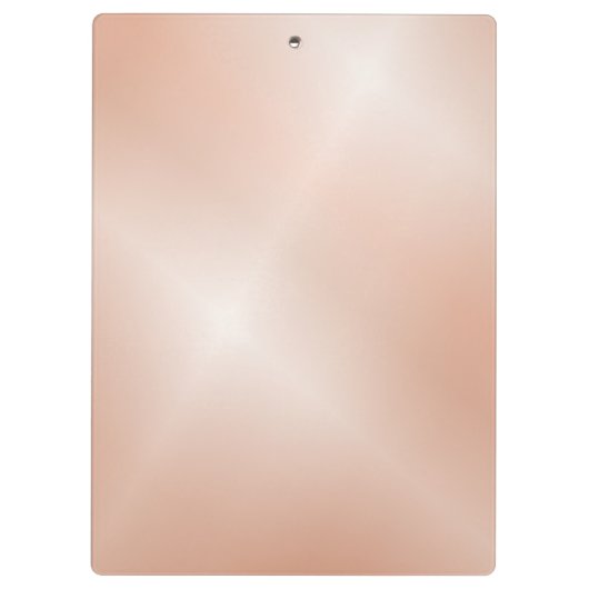 Roos Gold Grey Mandala Klembord (Achterkant)