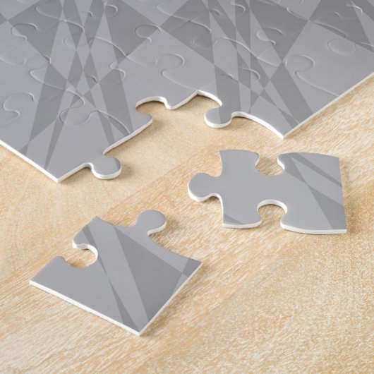 Roos Gold Grey Mandala Legpuzzel (Zijkant)