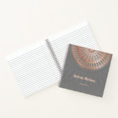 Roos Gold Grey Mandala Notitieboek (Binnen)