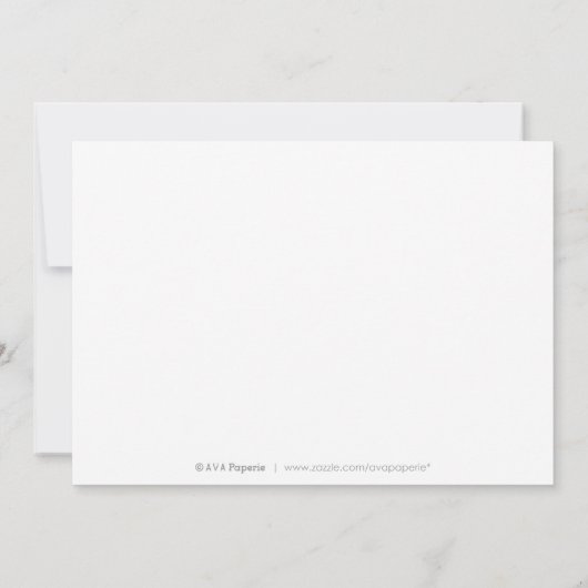 Roos Gold Grey Modern Simple Script Save the Date (Achterkant)