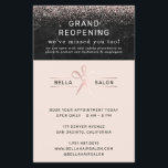 Roos Gold Hair Salon Grand Reopening Covid Safety Flyer<br><div class="desc">Een volledig samenhangend collectie voor al uw bedrijfsproducten en leveringen. Raadpleeg de beschermers van uw heropening met nieuwe, heldere veiligheidsmaatregelen. Een collectie producten om de richtlijnen voor sociale afstanden te promoten.Deze producten zijn geweldig om ervoor te zorgen dat zowel werknemers als klanten de richtlijnen voor sociale afstanden volgen. Voeg uw...</div>
