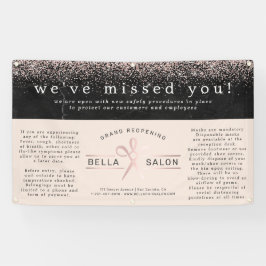 Roos Gold Hair Salon Grand Reopening Covid Safety Spandoek