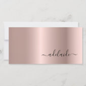 Roos Gold Hair Stylist Script Cadeaubon (Voorkant)