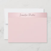 Roos Gold Handwrited Script Sjabloon legant (Voorkant)