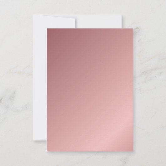 Roos Gold Hartelijk dank Aangepaste media invoegen (Achterkant)