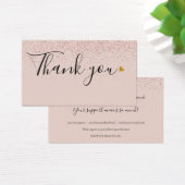 Roos Gold Hartelijk dank voor de Kaart voor winkel (Bureau)