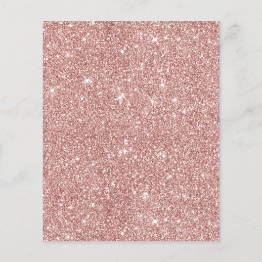 Roos Gold Home Cleaning House Keeping Service Flyer (Achterkant)