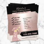 Roos Gold Home Cleaning House Keeping Service Flyer<br><div class="desc">Roos Gold Home Cleaning House Service Flyers.</div>
