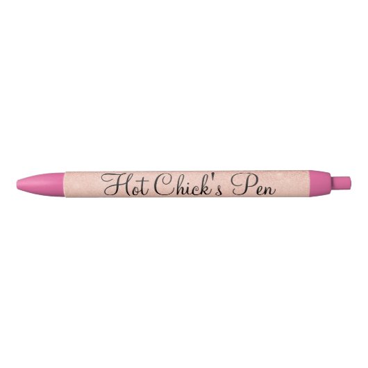 Roos Gold Hot Chick's Pen Fun Humor (Voorkant)