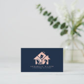 Roos Gold House Cleaning Services Visitekaartje (Staand voorkant)