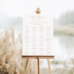 Roos Gold Idyllic alfabetische zetgrafiek Poster<br><div class="desc">Dit roos gouden idyllische alfabetische zitje is perfect voor een ritje. Het eenvoudige en elegante ontwerp kenmerkt klassieke en fancy manuscripttypografie in roos goud. Dit teken kan worden gebruikt om uw gasten alfabetisch of door lijstaantal te organiseren. Het bevat genoeg ruimte voor ongeveer 150 trouwgasten. Maak ruimte voor meer (of...</div>