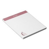 Roos Gold ik voel me knitty, zo knap. Notitieblok (Schuin)