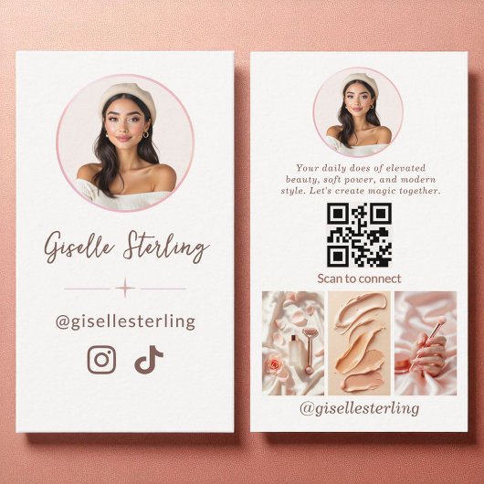 Roos Gold Instagram TikTok Visitekaartje