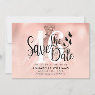 Roos Gold is 16e verjaardag van de partij bij het  Save The Date