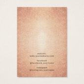  Roos Gold Jewelry Earring Ketting Display Visitekaartje (Achterkant)