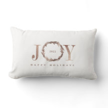 Roos gold JOY prettige feestdagen tekst en speer