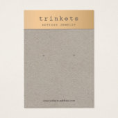 Roos Gold Kraft die sieraden produceert Visitekaartje (Voorkant)