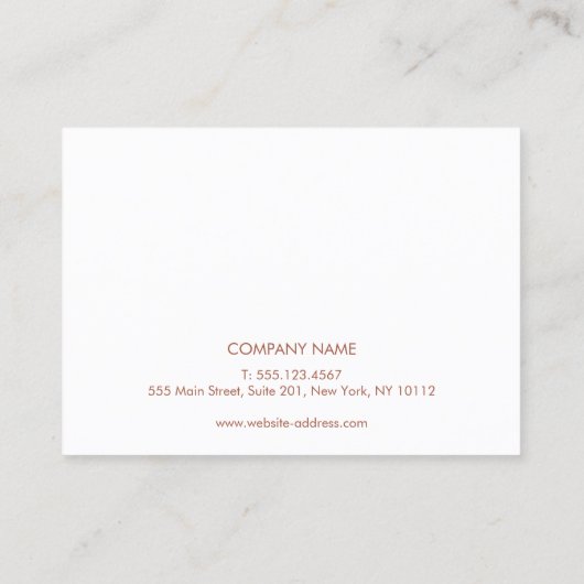 Roos Gold Lash Extensions nazorginstructies B Visitekaartje (Achterkant)