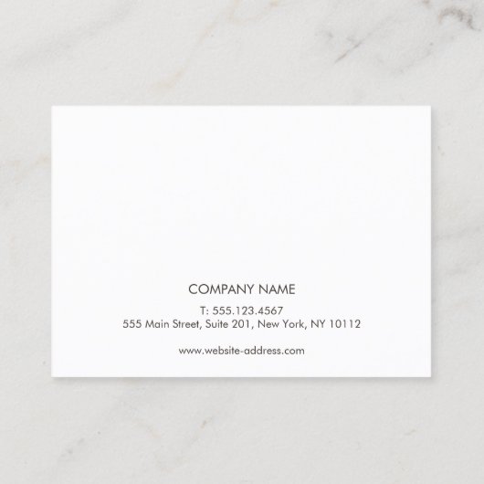 Roos Gold Lash Extensions Nazorginstructies Visitekaartje (Achterkant)