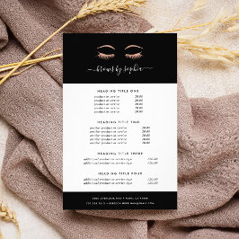 Roos Gold Lashes & Brows | Prijzen en diensten Flyer