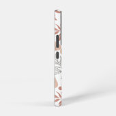 Roos Gold Leaves Persoonlijke Sjabloon Samsung Galaxy Hoesje (Rechterkant)