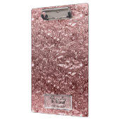 Roos Gold Liquid Chrome Metallic Chic Glam Klembord (Links)